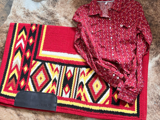 Ranch pad and matching Cinch Shirt size Large shirt