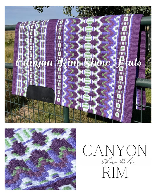 Beautiful oversized saddle pad